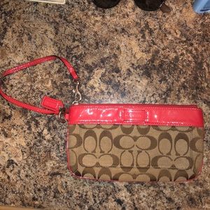Coach wristlet
